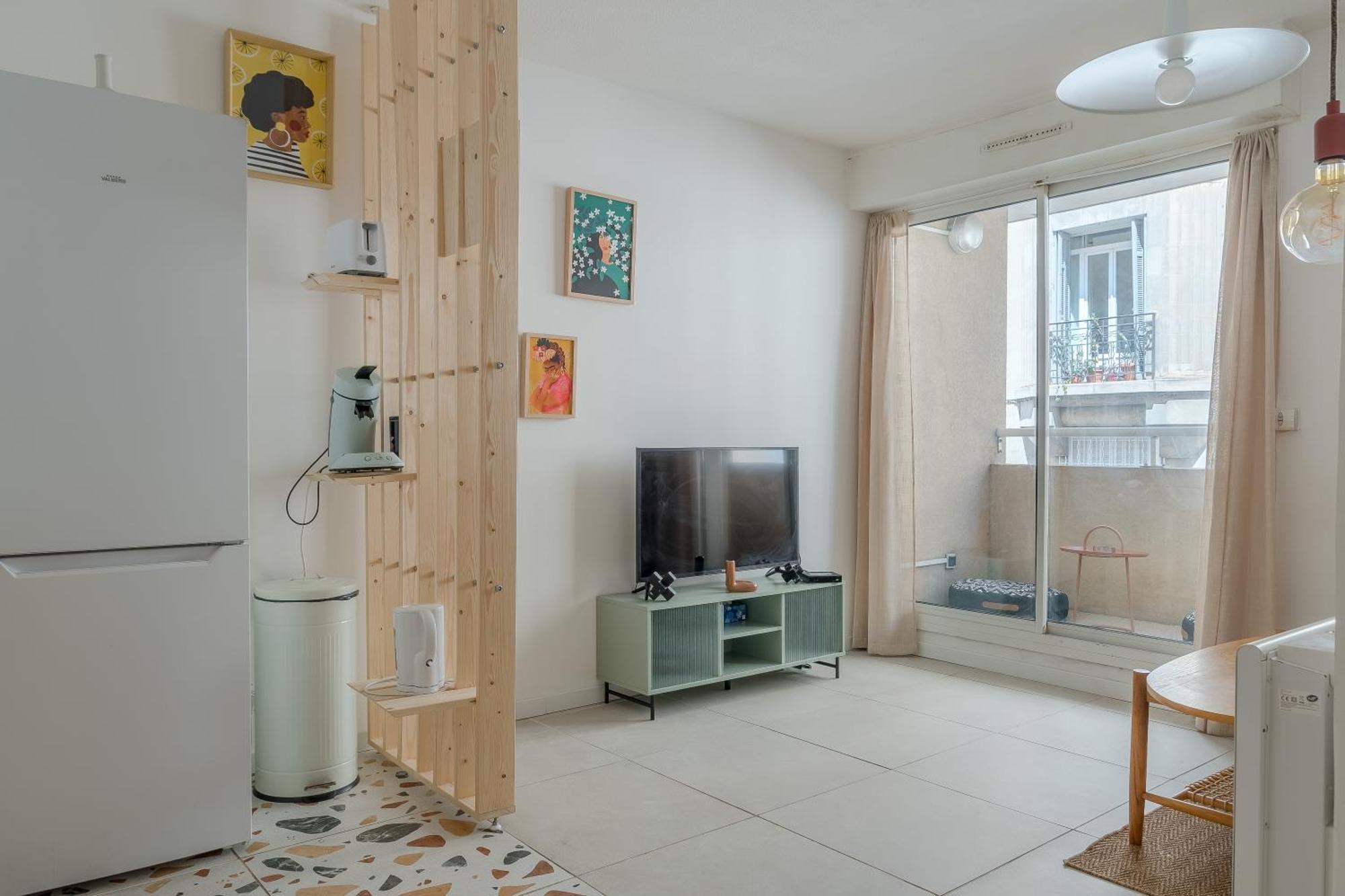 Charmant T2 Avec Balcon - Chaves Marseille Extérieur photo